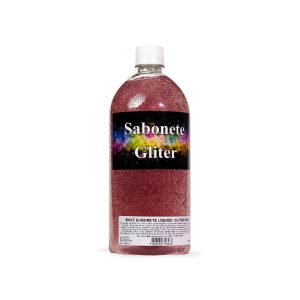 Sabonete Líquido Gliter Rosa 1 Litro